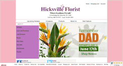 Desktop Screenshot of hicksvilleflorist.com